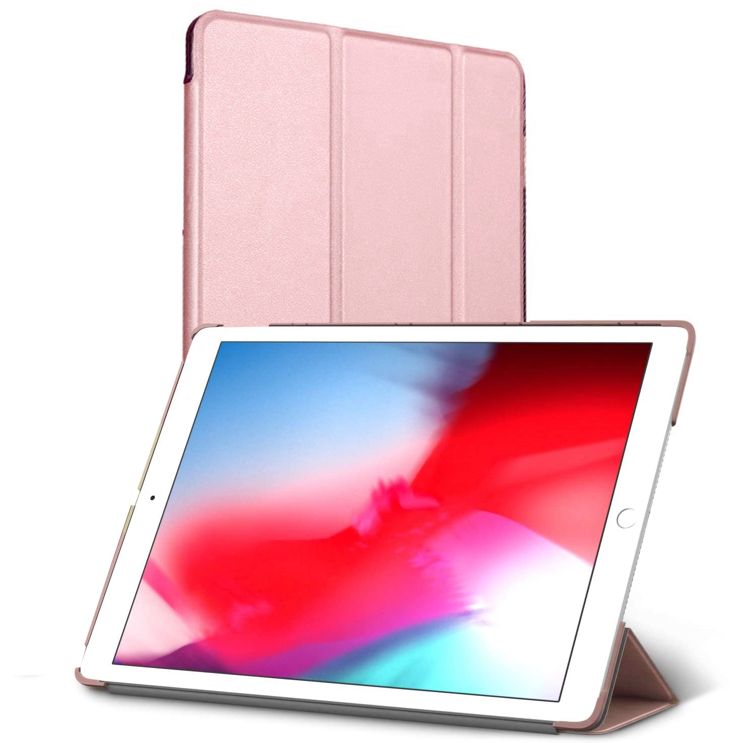 Apple iPad Mini 5 Kılıf CaseUp Smart Protection Rose Gold
